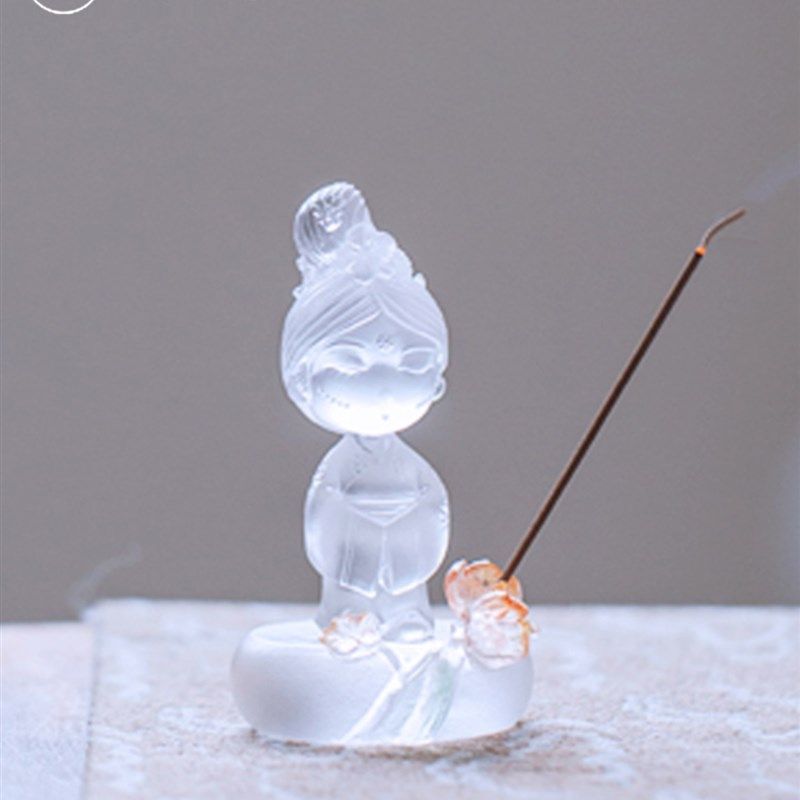 心缘堂琉璃十二花神花仙子线香插茶室茶桌香器摆件茶宠茶道配件,家居饰品,香托/香盘/香座/香插,淘宝优惠券,粉丝福利购,淘宝优惠卷