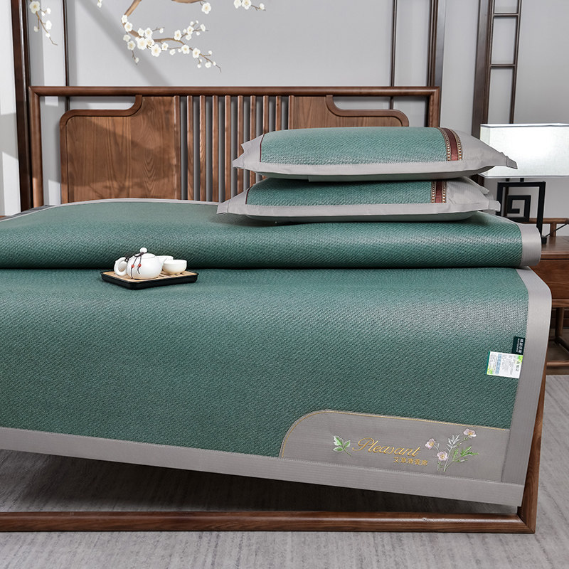 2024新款凉席夏季藤席冰丝席家用可折叠学生宿舍单人夏天水洗席子,床上用品,藤席,淘宝优惠券,粉丝福利购,淘宝优惠卷