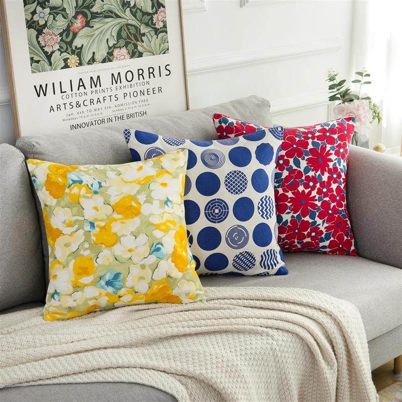 抱枕套沙发靠枕双面印花靠垫套样板房抱枕不含芯,居家布艺,抱枕被,淘宝优惠券,粉丝福利购,淘宝优惠卷