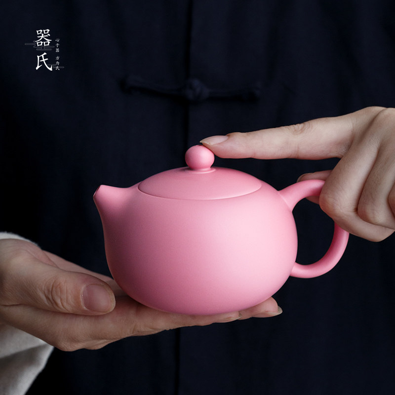 器氏 叶林强大师手作粉土西施壶大容量紫砂壶纯全手工泡茶壶家用