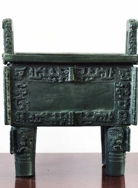 司母戊鼎摆件青铜器鼎盛千秋工艺品招财大方鼎办公室客厅装饰礼品