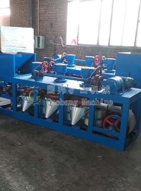 CP3-600加强型三盘带式磁选机2万高斯钨锡矿用分选机三盘电磁选