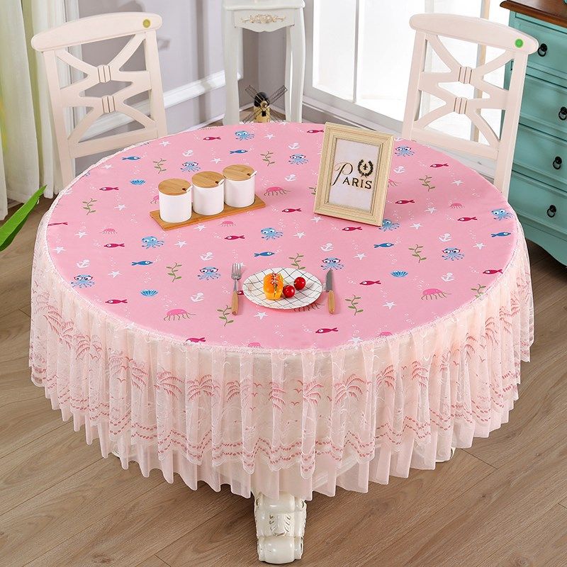 家用小圆桌布盖巾餐布圆形餐布大圆桌布酒店饭店圆形桌布蕾丝刺绣,居家布艺,桌布,淘宝优惠券,粉丝福利购,淘宝优惠卷