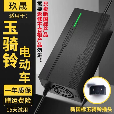玉骑玲电动车电瓶充电器48V60V20AH72V新国标原装品质天王鑫