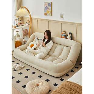 懒人沙发可躺可睡小型卧室出租双人榻榻米单人小沙发大型人类尚硕