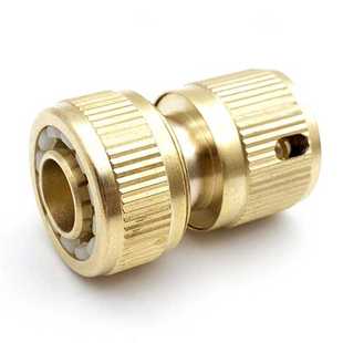 5分通水接头 全铜5/8通水快接 高压洗车水枪水管快速接头园林工具