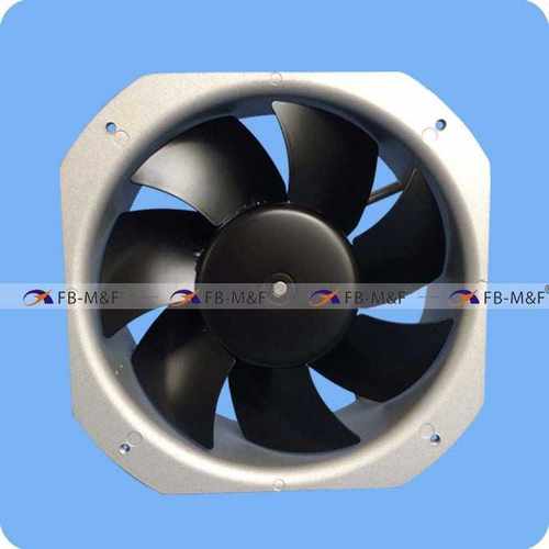 280直流无刷风机24V铝框铁叶轴流风机大功率充电桩散热风扇