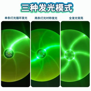 loo莱诺狗狗飞盘耐咬宠物边牧户外玩具大型犬夜间训狗发光飞盘