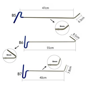 汽车凹陷凹痕凹坑凹凸冰雹坑无痕修复工具免钣金撬棍撬杠专业设备