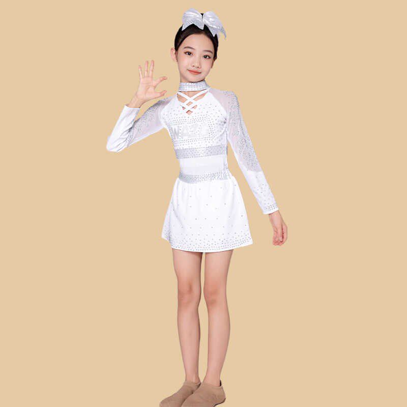 儿童啦啦操服装中小学生专业比赛演出服装男女拉拉队服竞技健美操