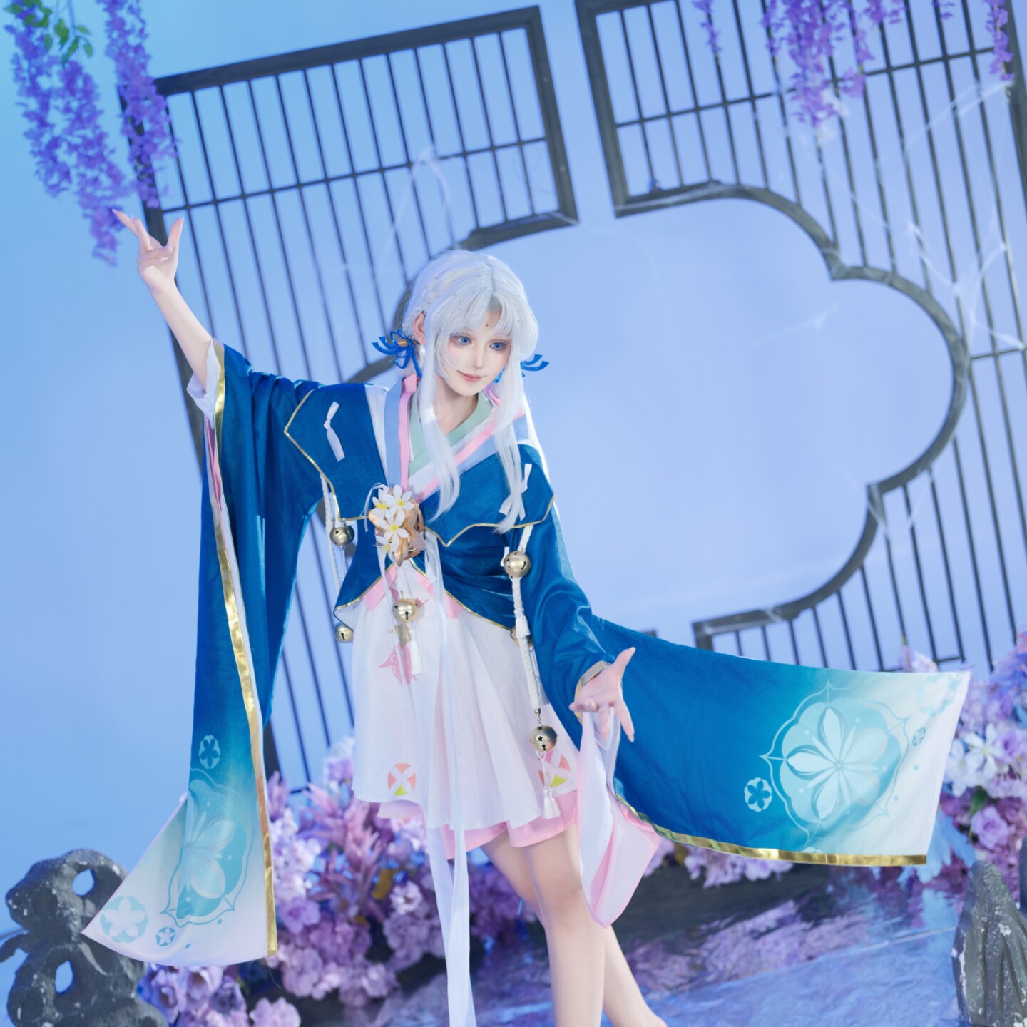 漫小兔阴阳师祸津神cos服蛛纱Cosplay女装/
