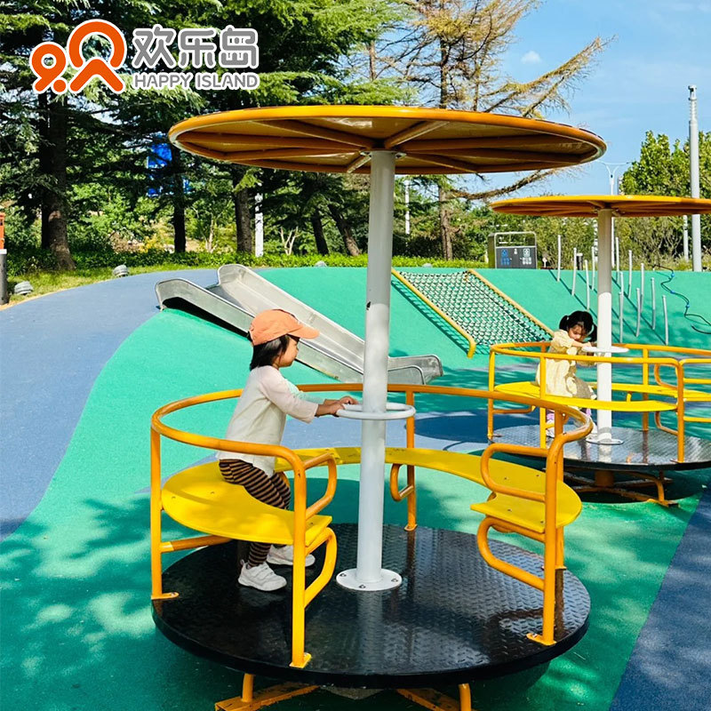 公园无动力游乐设备户外商场儿童乐园设计非标厂家组合滑梯定做