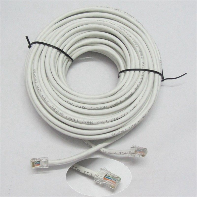 纯铜超五类六类千兆网线家用高速宽带POE监控6类网络线无氧铜300m