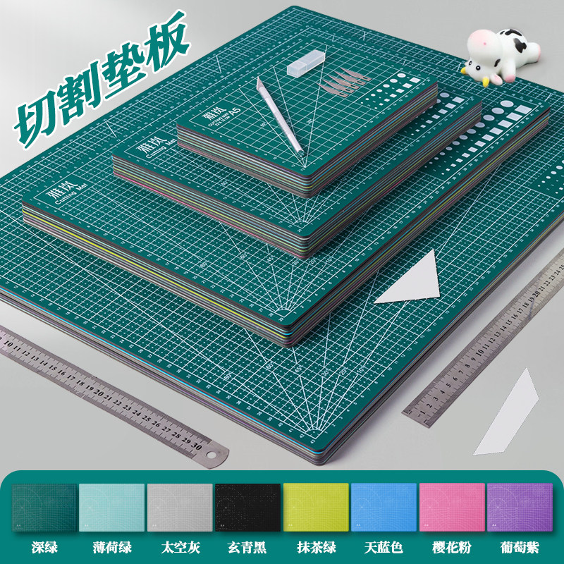 A4/A3加厚3mm双面绿切割垫板图片