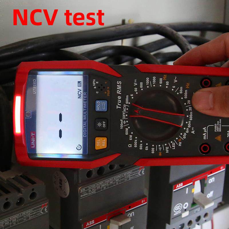 优利德UT89X/890D数字万用表高精度全自动智能防烧电工数显万能表