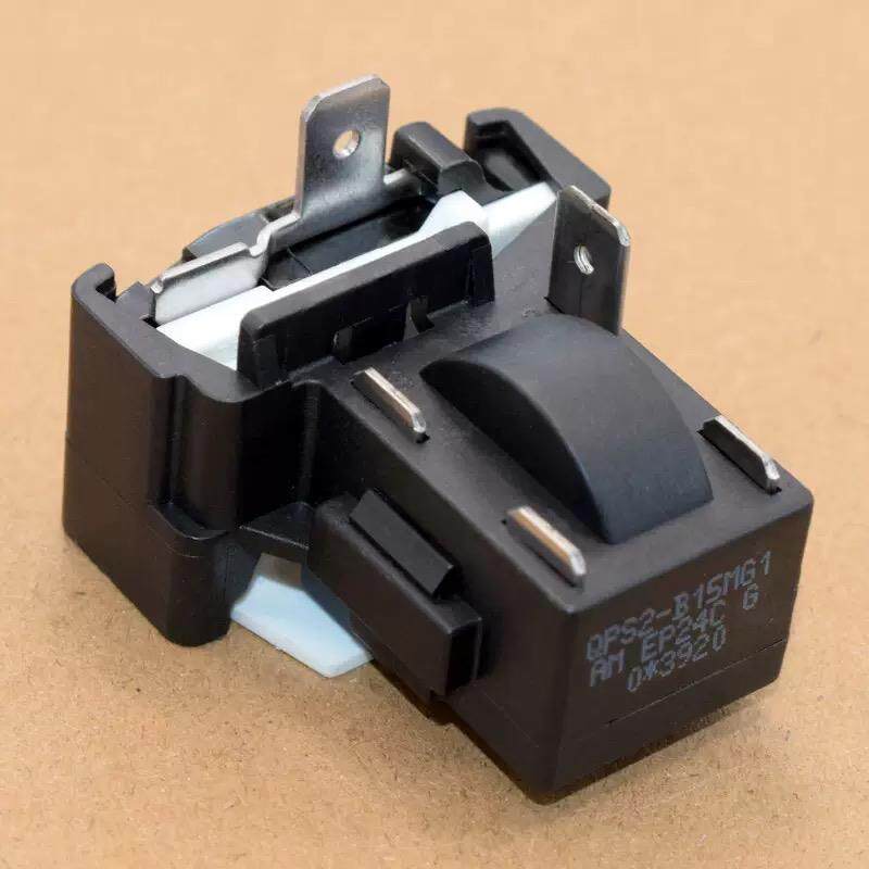 通用QPS2-B15MG1冰柜冰箱PTC压缩机蝶形过载保护启动器一脚起动器