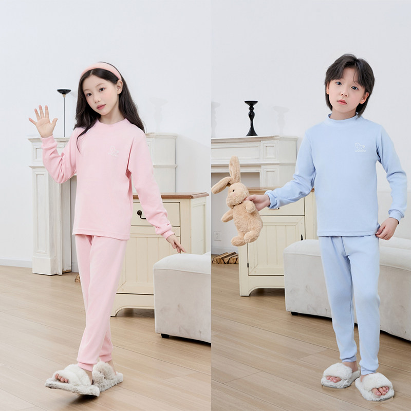 儿童保暖内衣套装中大童秋衣秋裤青少年家居服套装男女童少女睡衣,童装/婴儿装/亲子装,家居服套装,淘宝优惠券,粉丝福利购,淘宝优惠卷