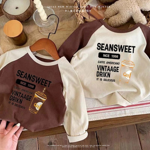 儿童韩版T恤长袖秋季