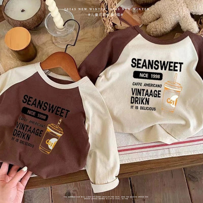 儿童韩版T恤长袖秋季