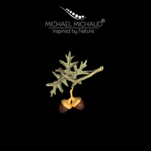 MichaelMichaud针橡果胸针大衣高级感胸花复古西服别针新年礼物