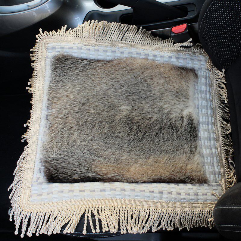 獾皮坐垫獾子皮座垫獾皮汽车坐垫四季通用坐垫沙发垫单垫羊毛垫