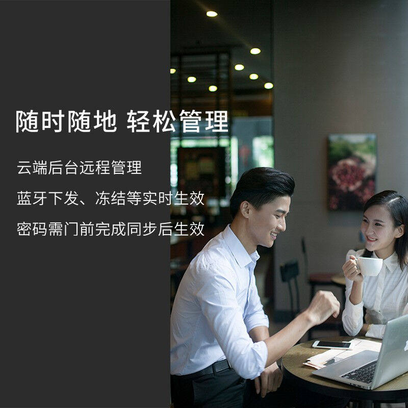 D3B蛋壳公寓密码锁鹿客租住app出租民宿酒店电子智能锁防盗门