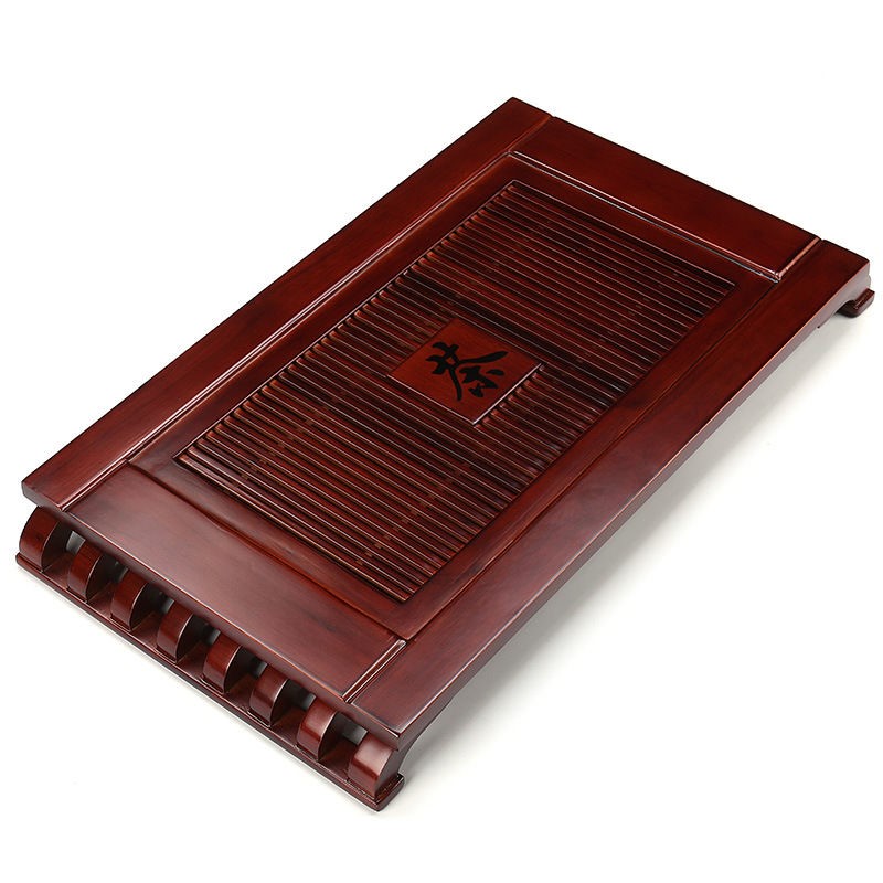 实木茶盘托盘家用功夫茶具配件储水排水两用抽屉式木头小茶台
