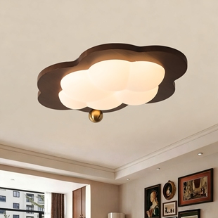 中古风卧室灯主卧2025新款 吸顶灯房间年轻人儿童房高级感灯具 法式