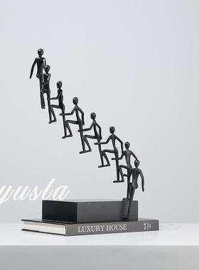 简约电视柜书房摆件样板间别墅客厅玄关柜酒柜高级感酒店软装饰品