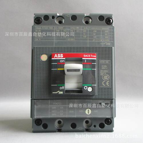 全新ABB塑壳断路器XT1N 125 TMF 80-800 3p F F UL/CSA