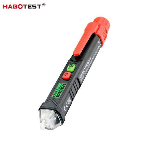 HABOTEST/华博HT100P非接触相序表三相交流电机旋转数显相位检测