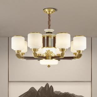 新款 楼客厅餐厅卧室玄关酒店大堂吊灯 高级感简约玻璃吊灯别墅复式