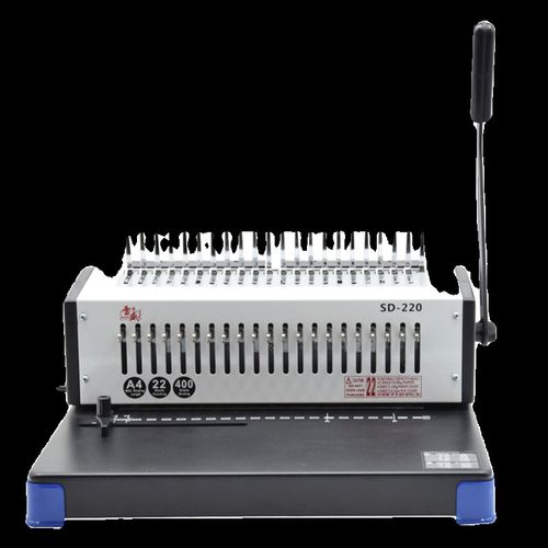 21齿胶圈装订机锌合金桌历打孔机3乘8mm孔径全调孔十孔夹条钻孔器