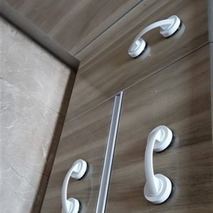 衣柜门小把手 移门推拉门窗户拉手粘贴式 一对日式 玻璃门窗拉手欧式