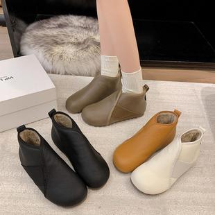 中老年妈妈保暖鞋 棉鞋 老人鞋 加绒加厚高帮女鞋 女秋冬季