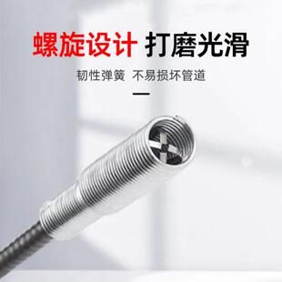 管道疏通器多用途可弯曲手捏四爪疏通取物通水管道下水道