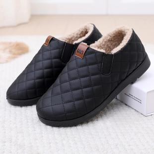 保暖舒适棉鞋 秋冬季 妈妈防水懒人鞋 保暖豆豆鞋 老北京防滑棉鞋