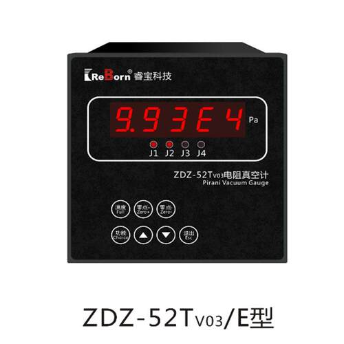 供应ZDZ-52T电阻真空计LED数显现货零售真空测量计高精度