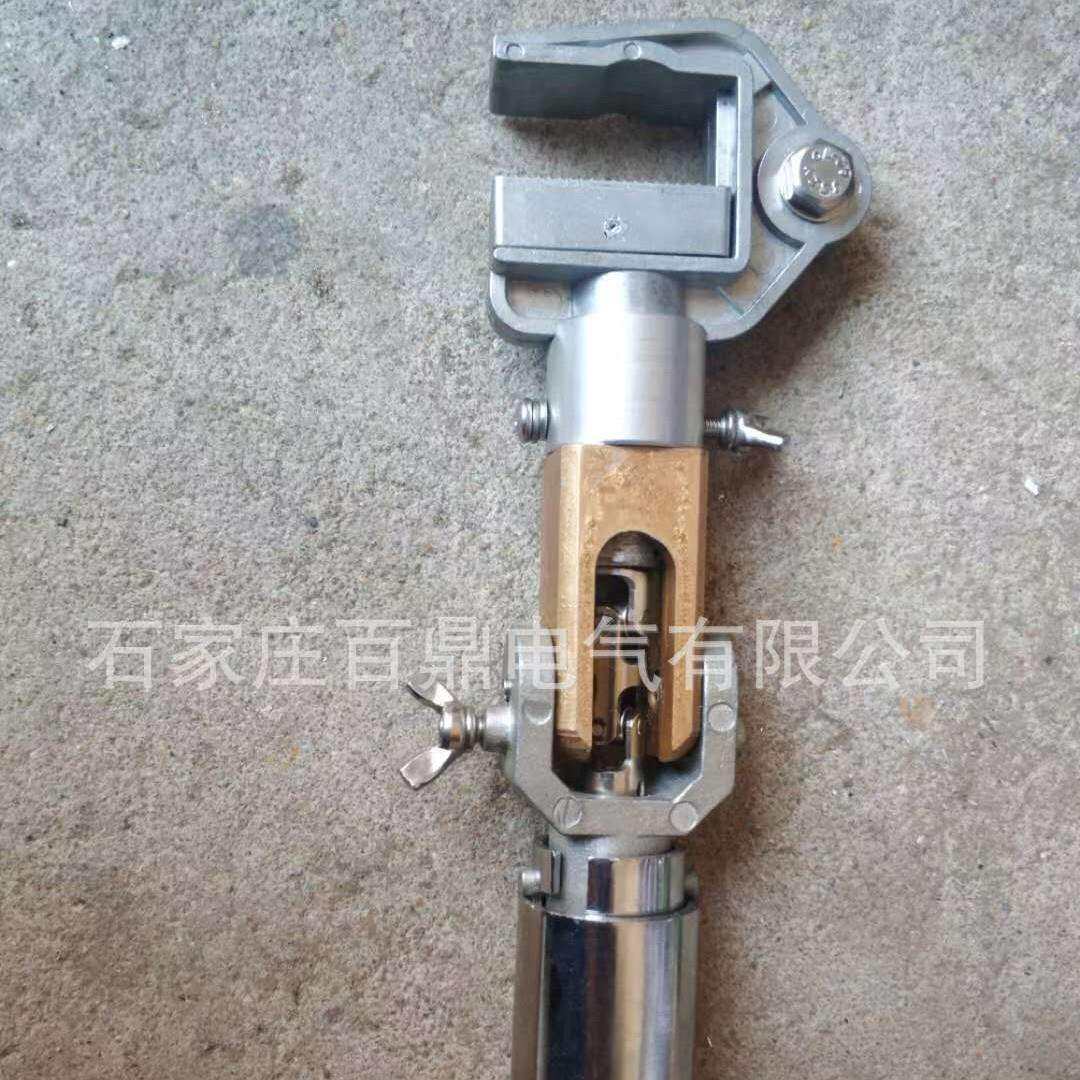 高压接地棒多角度转角式螺旋型接地线10kv接地棒头软连接多角度