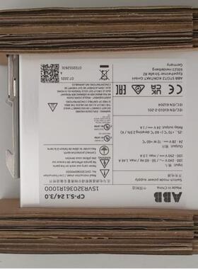 【中国原装】ABB开关电源CP-S.1 24/3.0；10251962；1SVR320361R1