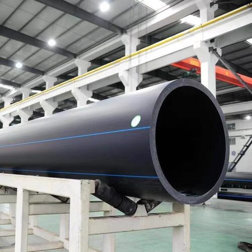 pe給水管拖拉管大口径800 1米市政给水排污管牵引管实壁管顶拉管