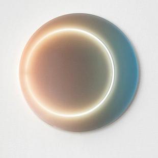 LED亚克力装饰灯新中式现代简约酒店玄关房间客厅样板房装置挂画