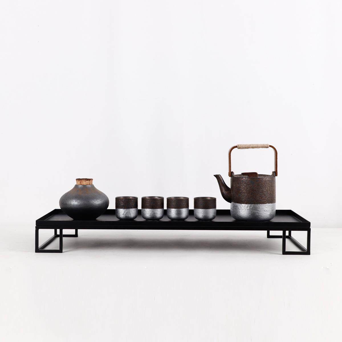 中式样板间摆件创意客厅茶几桌面摆设茶具托盘陈设售楼处软装饰品,鲜花速递/花卉仿真/绿植园艺,割草机/草坪机,淘宝优惠券,粉丝福利购,淘宝优惠卷