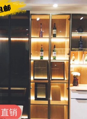 玻璃衣柜门极简门 玻璃衣柜门透明玻璃门酒柜门透明玻璃橱柜门