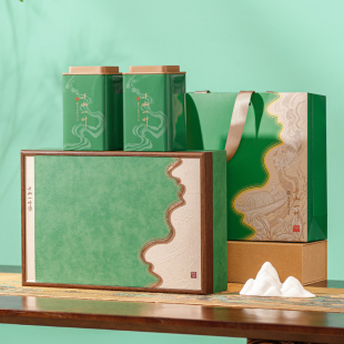 茶叶包装盒空礼盒装空盒子礼品盒定制龙井绿茶毛尖礼盒空盒定制