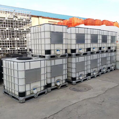 滚塑加厚运输吨桶千升桶堆码桶ibc塑料化工桶带搅拌电机方形桶
