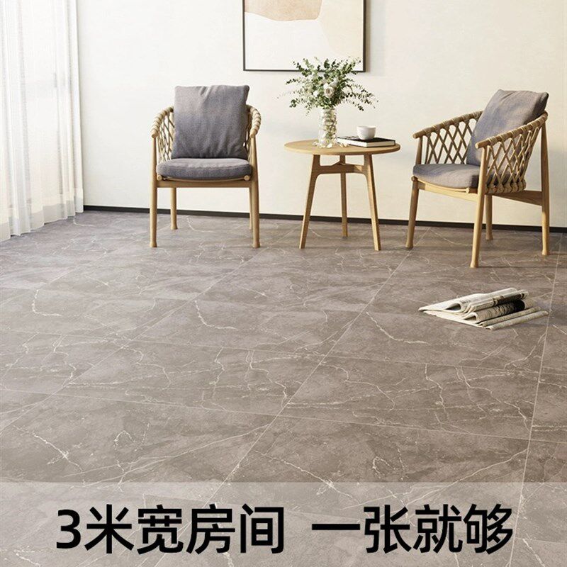 3米宽加厚P板C地胶地板革塑面铺垫地V贴商铺出租屋地贴防水地垫