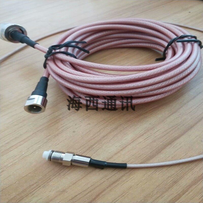车载电台夹边引线50-3特氟龙线转-1.5特氟龙细线越野夹边改装馈线