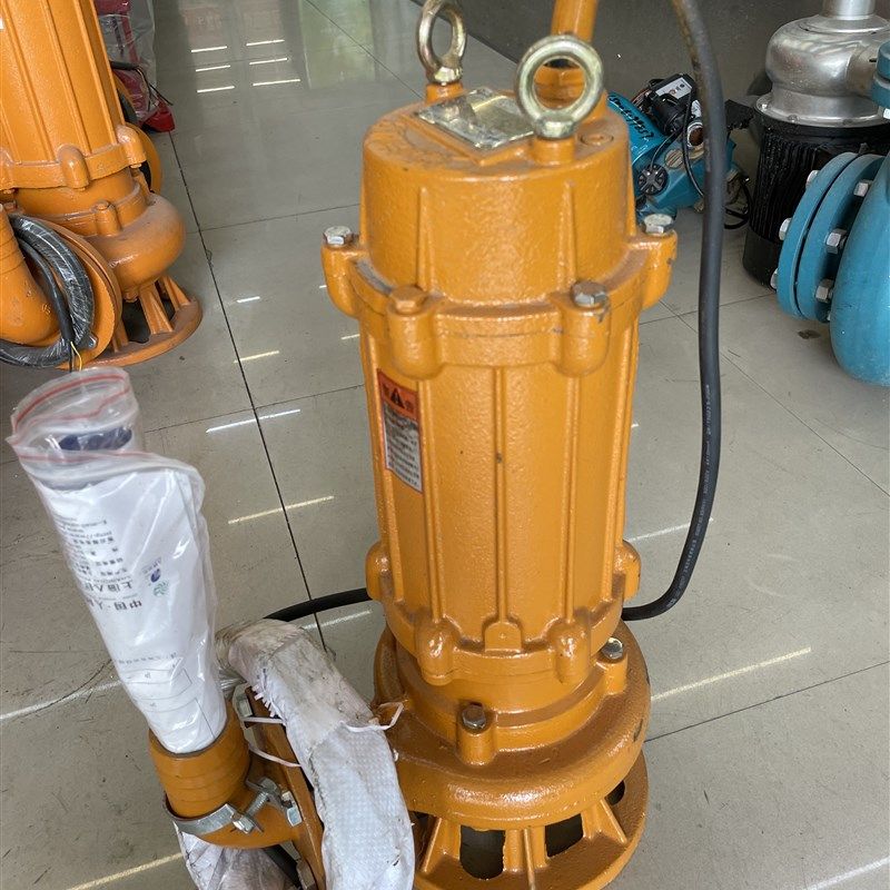 上海人民污水潜水泵50WQ15-20-2.2污水泵380V 2.2kw