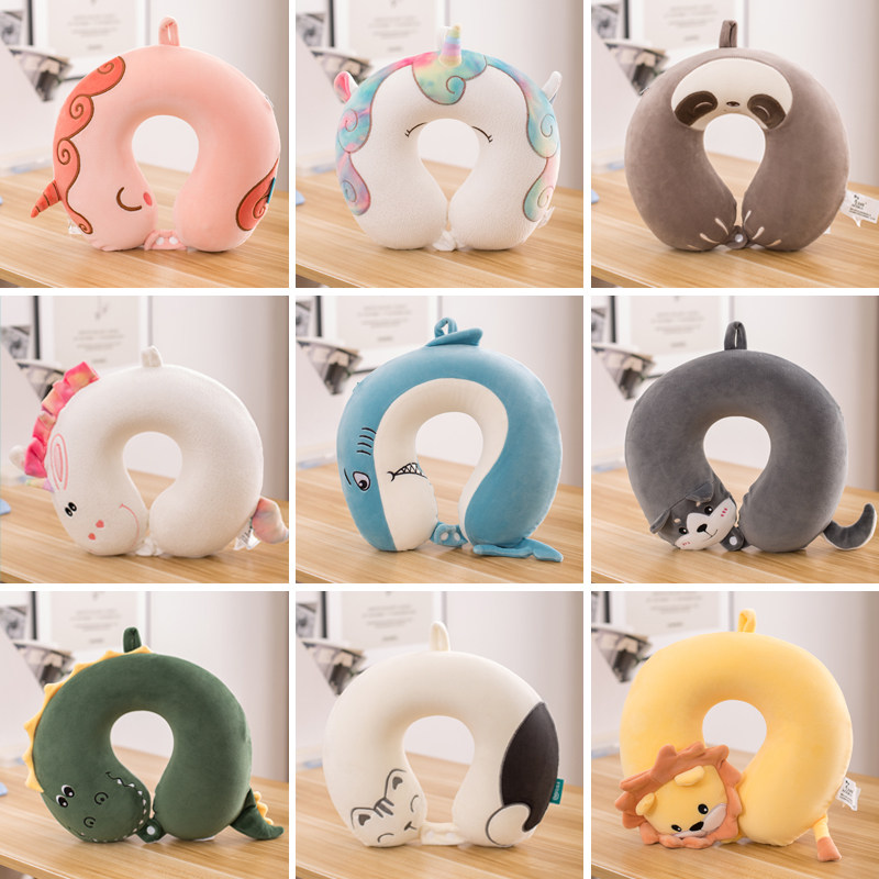 护颈椎枕u形枕头午睡午休U型枕可爱卡通飞机旅行汽车用护脖子枕头,床上用品,U型枕/便携枕,淘宝优惠券,粉丝福利购,淘宝优惠卷